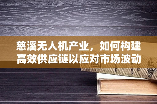 慈溪无人机产业，如何构建高效供应链以应对市场波动？