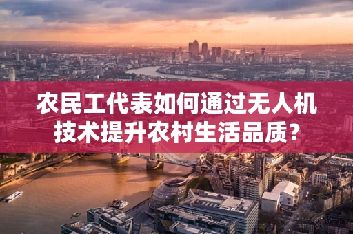 农民工代表如何通过无人机技术提升农村生活品质？