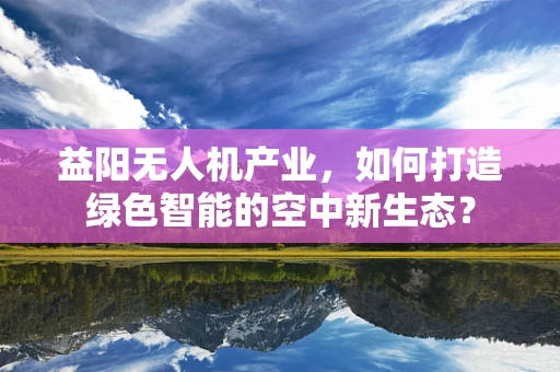 益阳无人机产业，如何打造绿色智能的空中新生态？