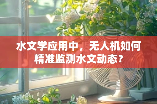 水文学应用中，无人机如何精准监测水文动态？