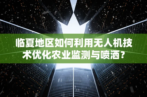 临夏地区如何利用无人机技术优化农业监测与喷洒？