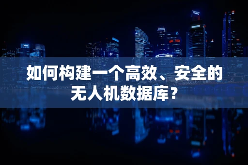 如何构建一个高效、安全的无人机数据库？