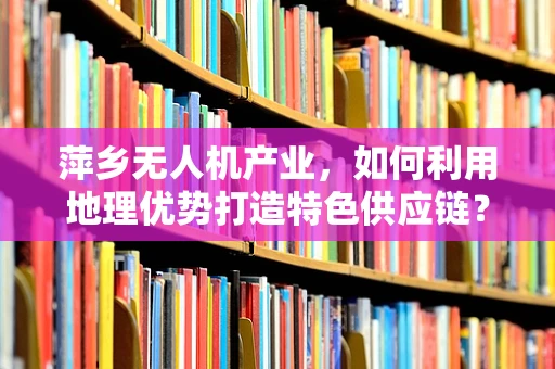 萍乡无人机产业，如何利用地理优势打造特色供应链？