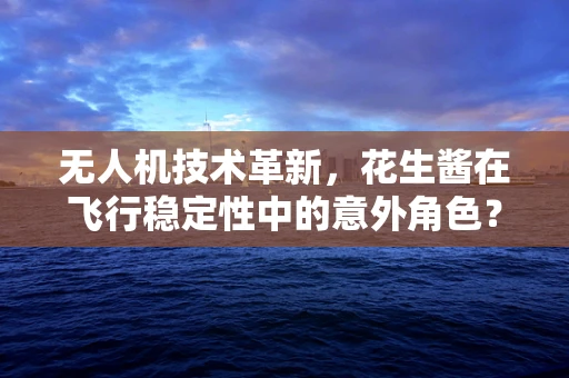 无人机技术革新，花生酱在飞行稳定性中的意外角色？