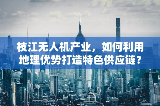 枝江无人机产业，如何利用地理优势打造特色供应链？