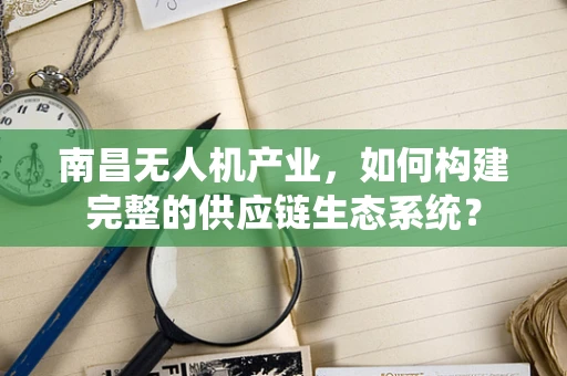 南昌无人机产业，如何构建完整的供应链生态系统？