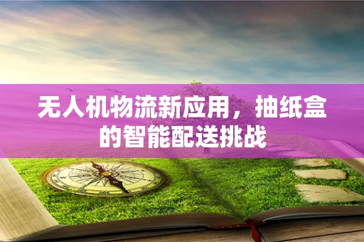 无人机物流新应用，抽纸盒的智能配送挑战