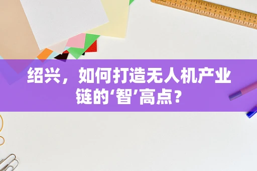 绍兴，如何打造无人机产业链的‘智’高点？