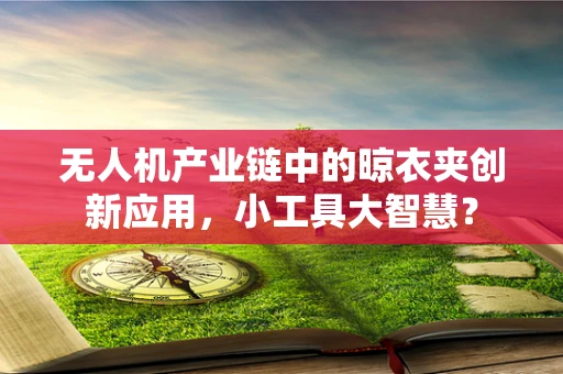 无人机产业链中的晾衣夹创新应用，小工具大智慧？