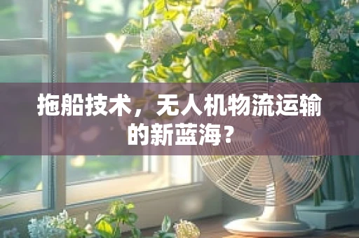 拖船技术，无人机物流运输的新蓝海？