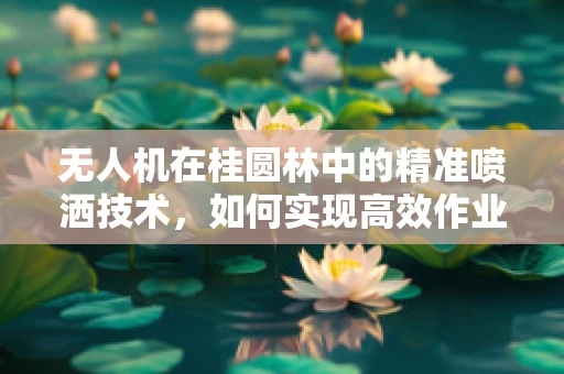 无人机在桂圆林中的精准喷洒技术，如何实现高效作业？