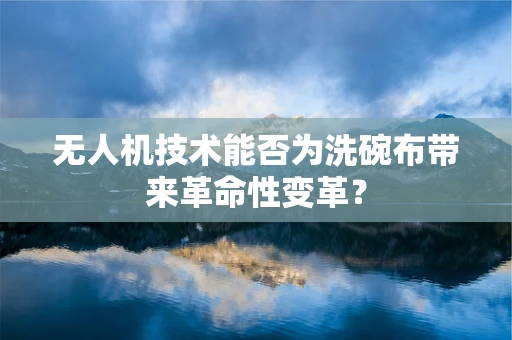 无人机技术能否为洗碗布带来革命性变革？