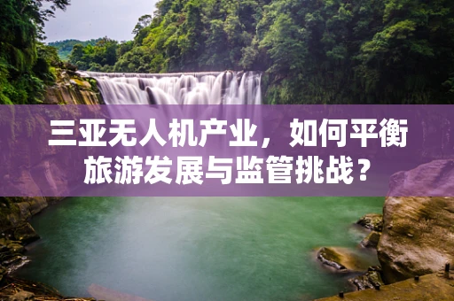 三亚无人机产业，如何平衡旅游发展与监管挑战？