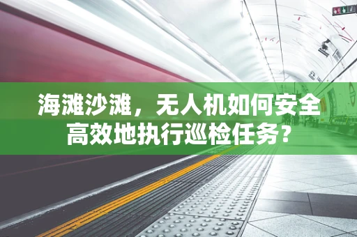 海滩沙滩，无人机如何安全高效地执行巡检任务？