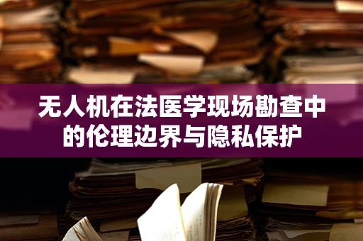 无人机在法医学现场勘查中的伦理边界与隐私保护