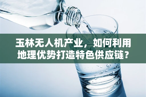 玉林无人机产业，如何利用地理优势打造特色供应链？