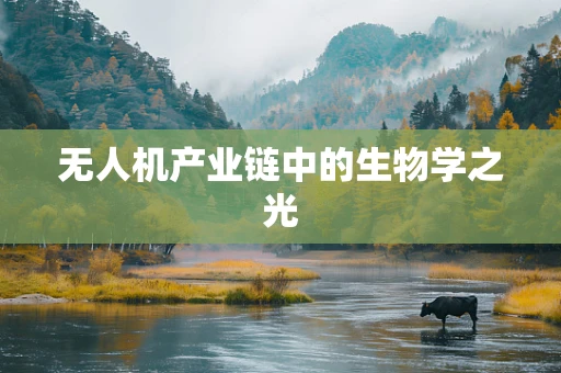 无人机产业链中的生物学之光