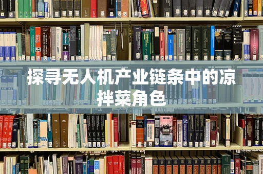 探寻无人机产业链条中的凉拌菜角色