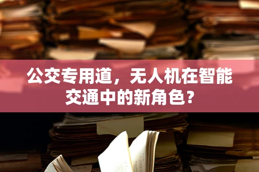 公交专用道，无人机在智能交通中的新角色？