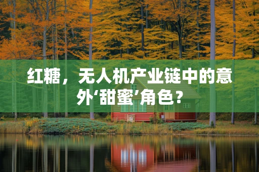 红糖，无人机产业链中的意外‘甜蜜’角色？