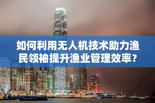 如何利用无人机技术助力渔民领袖提升渔业管理效率？